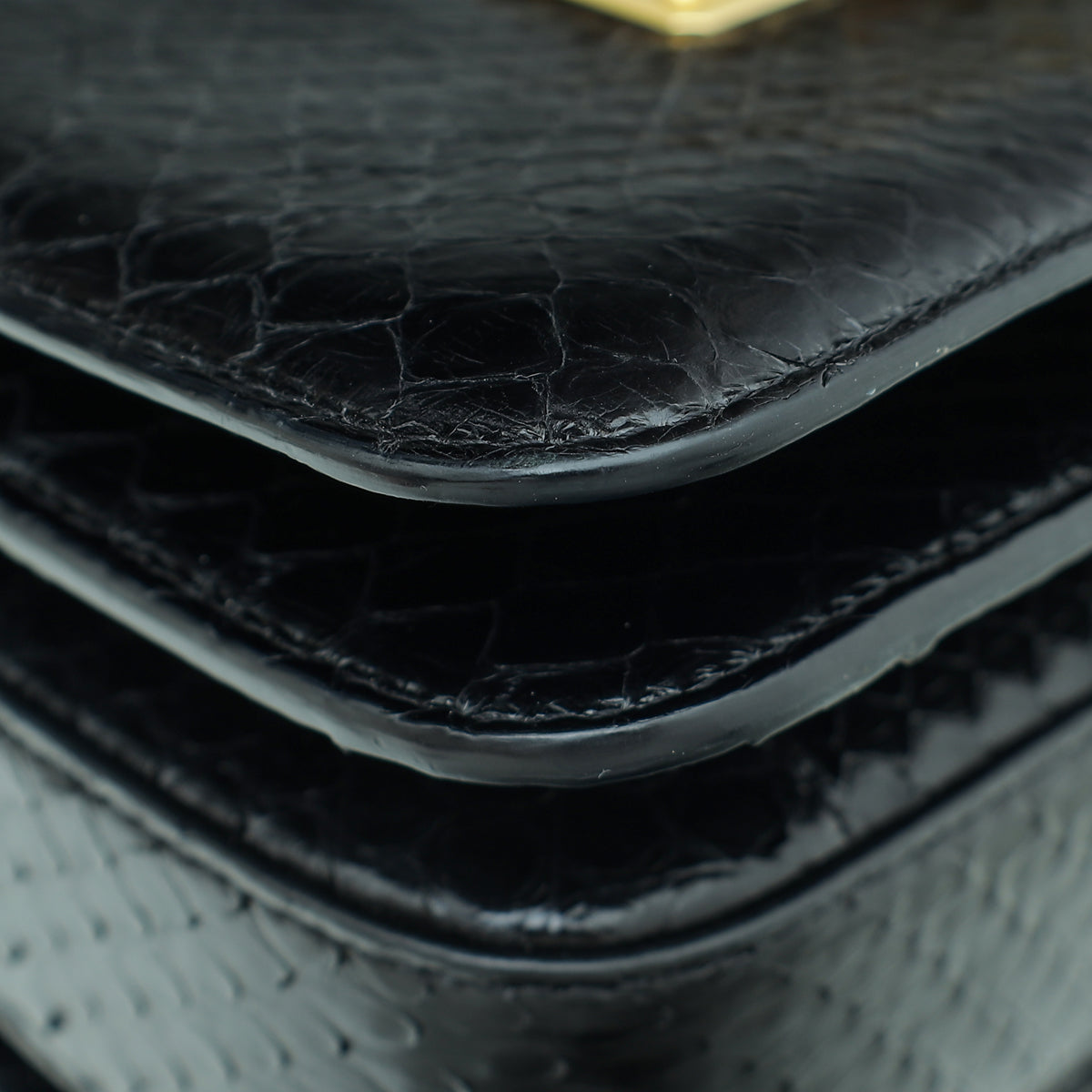 Tom Ford Black Python Natalia Large Satchel Bag