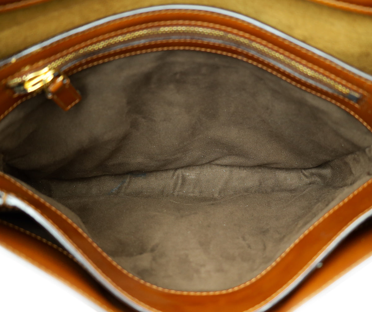 Tom Ford Brown Natalia Large Shoulder Bag