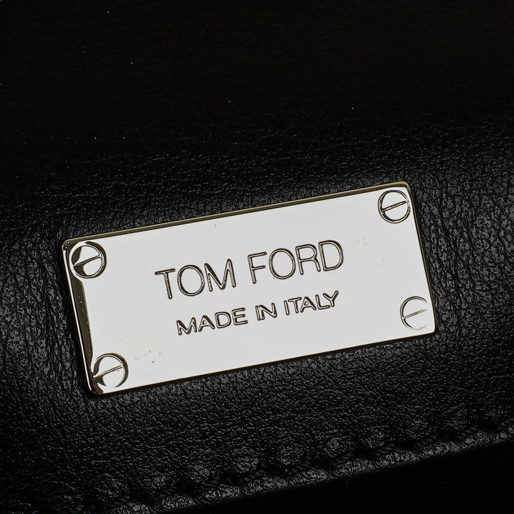 Tom Ford Bicolor Natalia Python Flap Small Bag