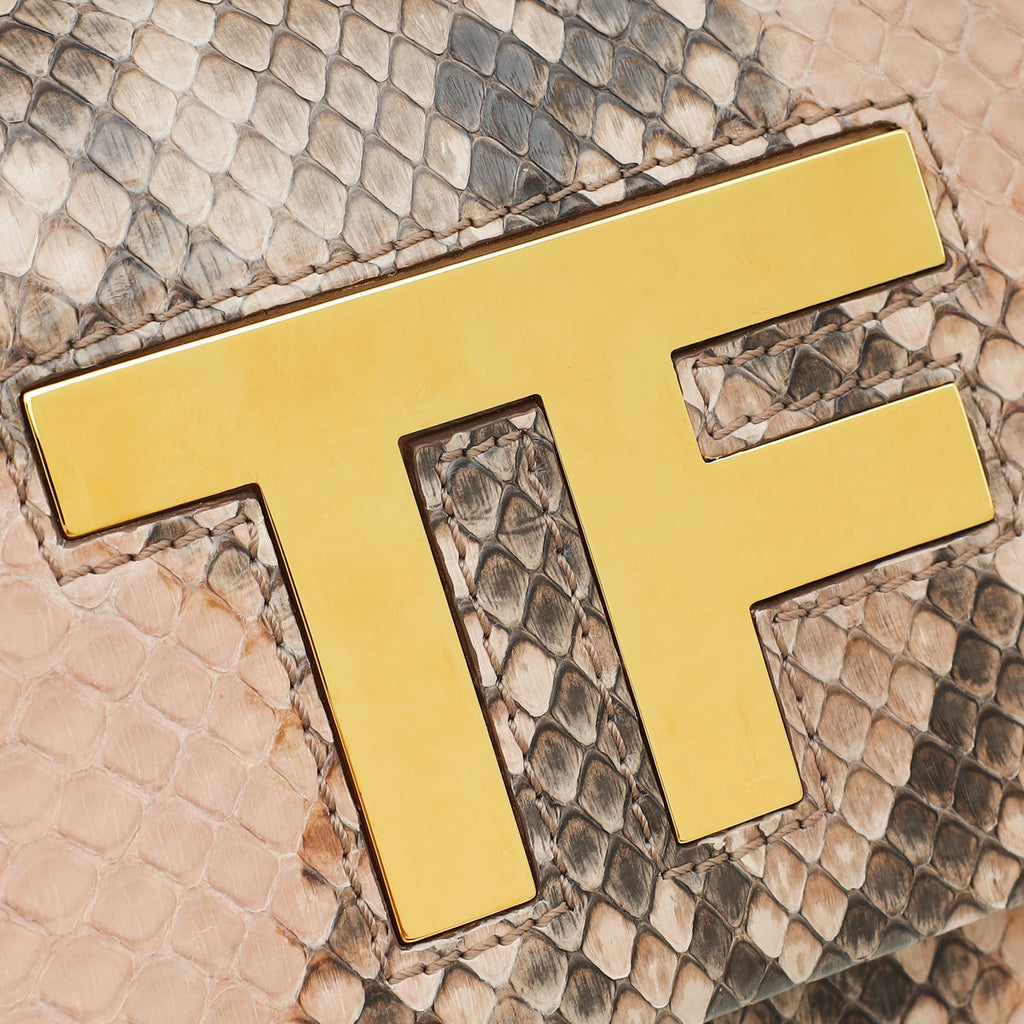 Tom Ford Blush Nude TF Flap Chain Crossbody Bag