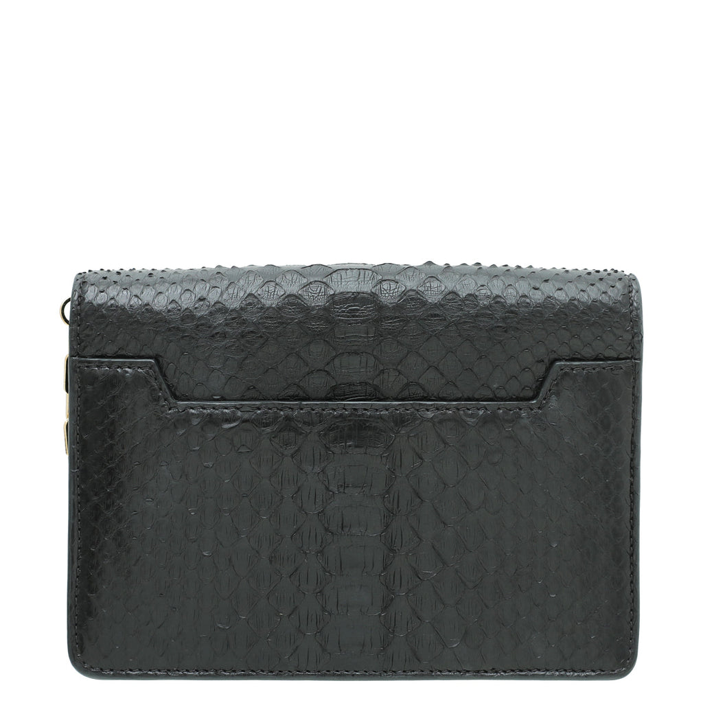 Tom Ford Black Python Natalia Mini Bag