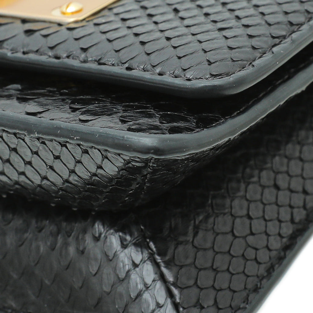 Tom Ford Black Python Natalia Mini Bag