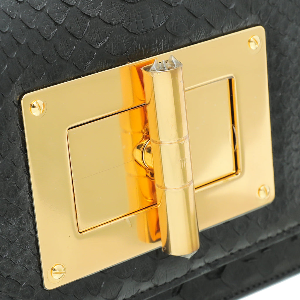 Tom Ford Black Python Natalia Mini Bag