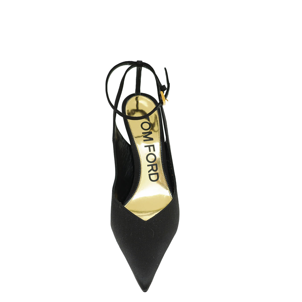 Tom Ford Black Blade 105 Sling Ankle Strap Pumps 40.5