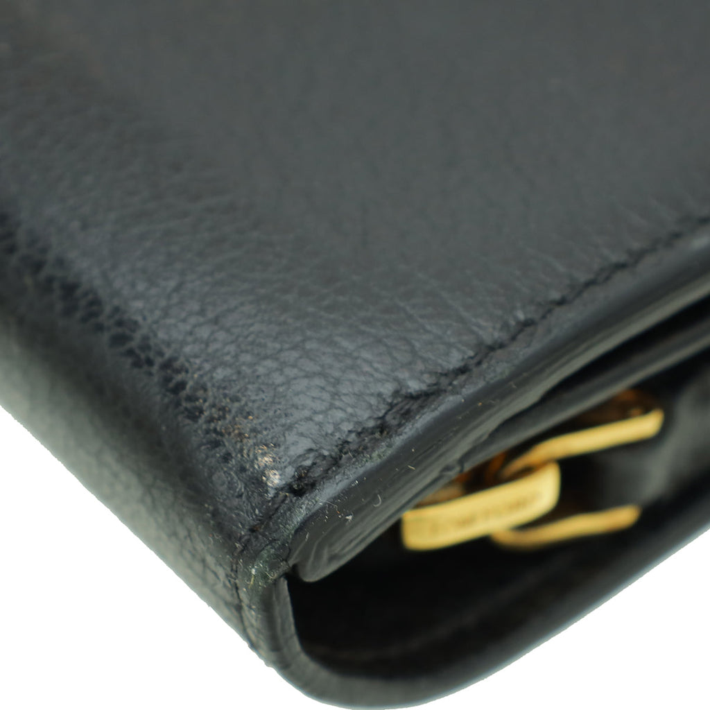 Tom Ford Black Natalia Continental Wallet