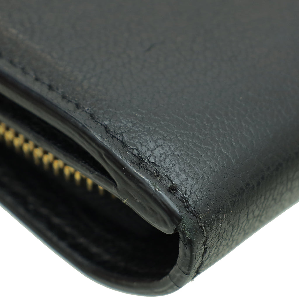 Tom Ford Black Natalia Continental Wallet