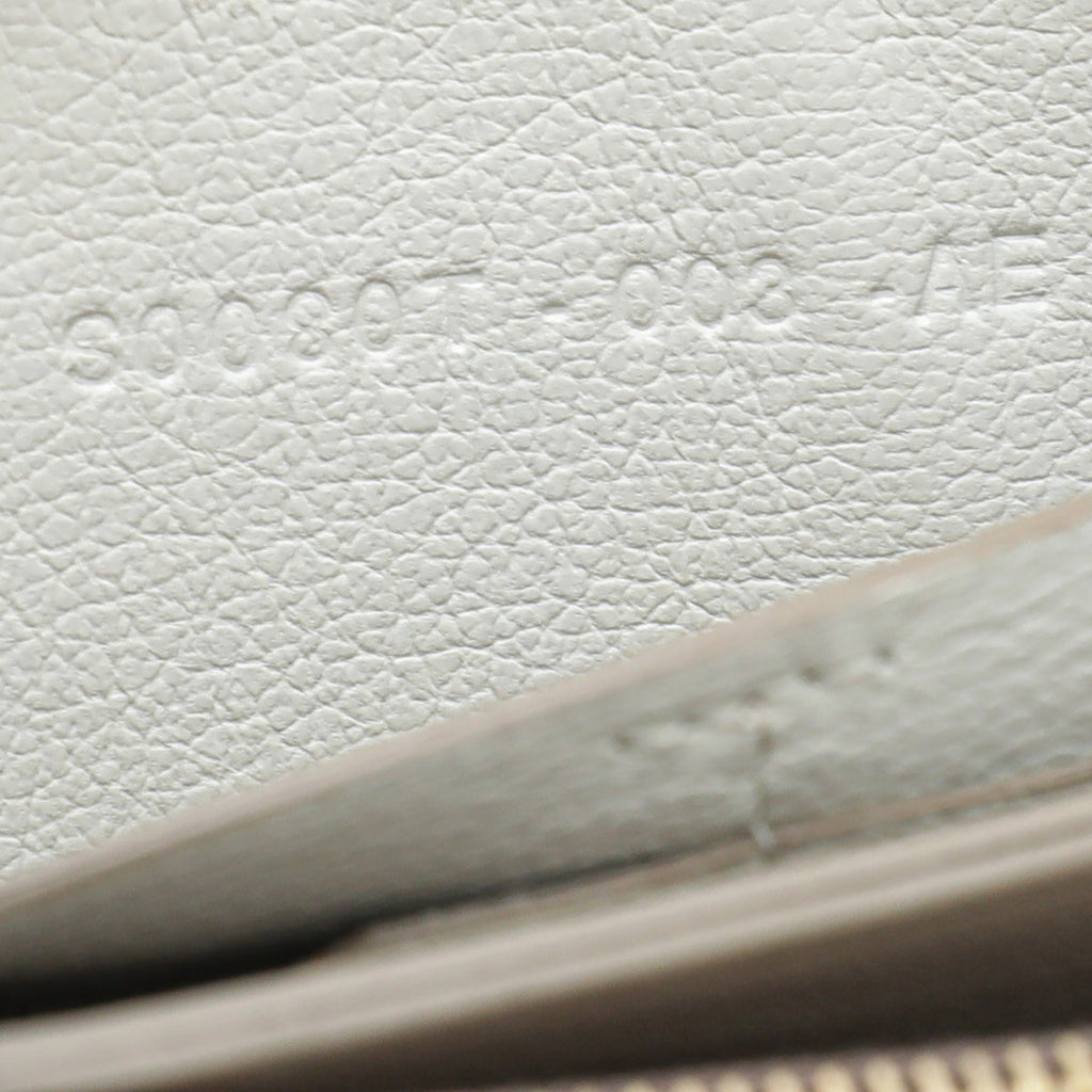 Tom Ford White TF Zip Around Wallet