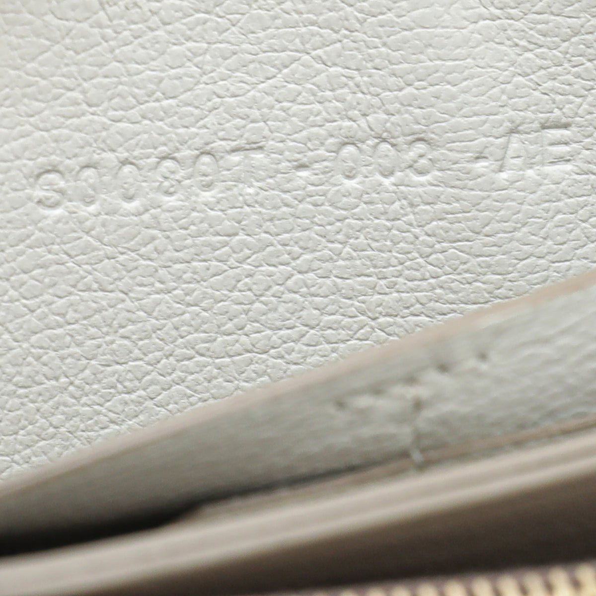 Tom Ford White TF Zip Around Wallet