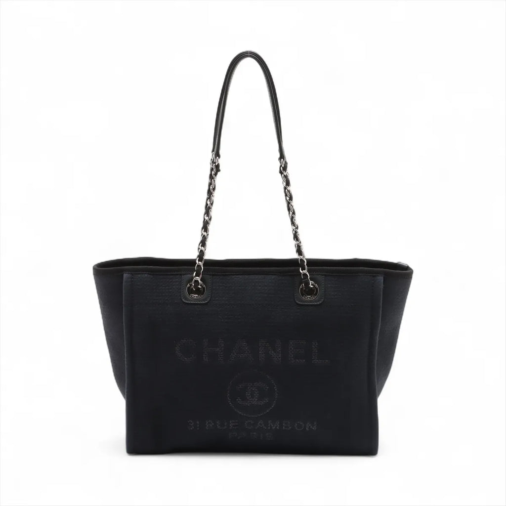 Chanel Black Deauville MM [Clearance Sale]