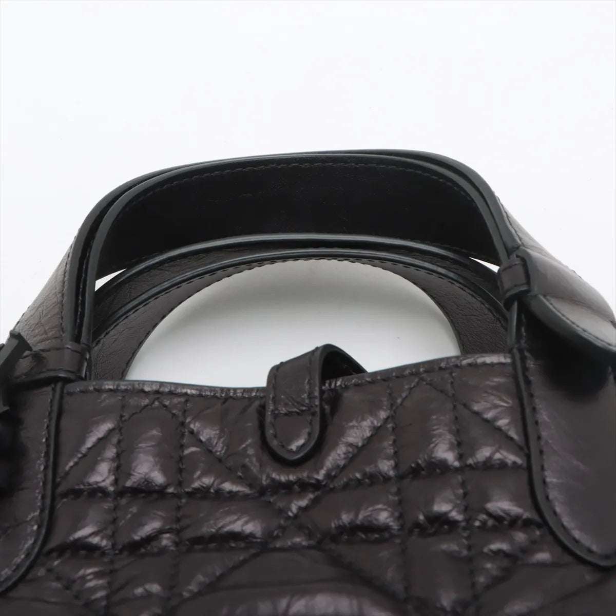 Christian Dior Black Macrocannage Leather Small Toujours Bag [Clearance Sale]