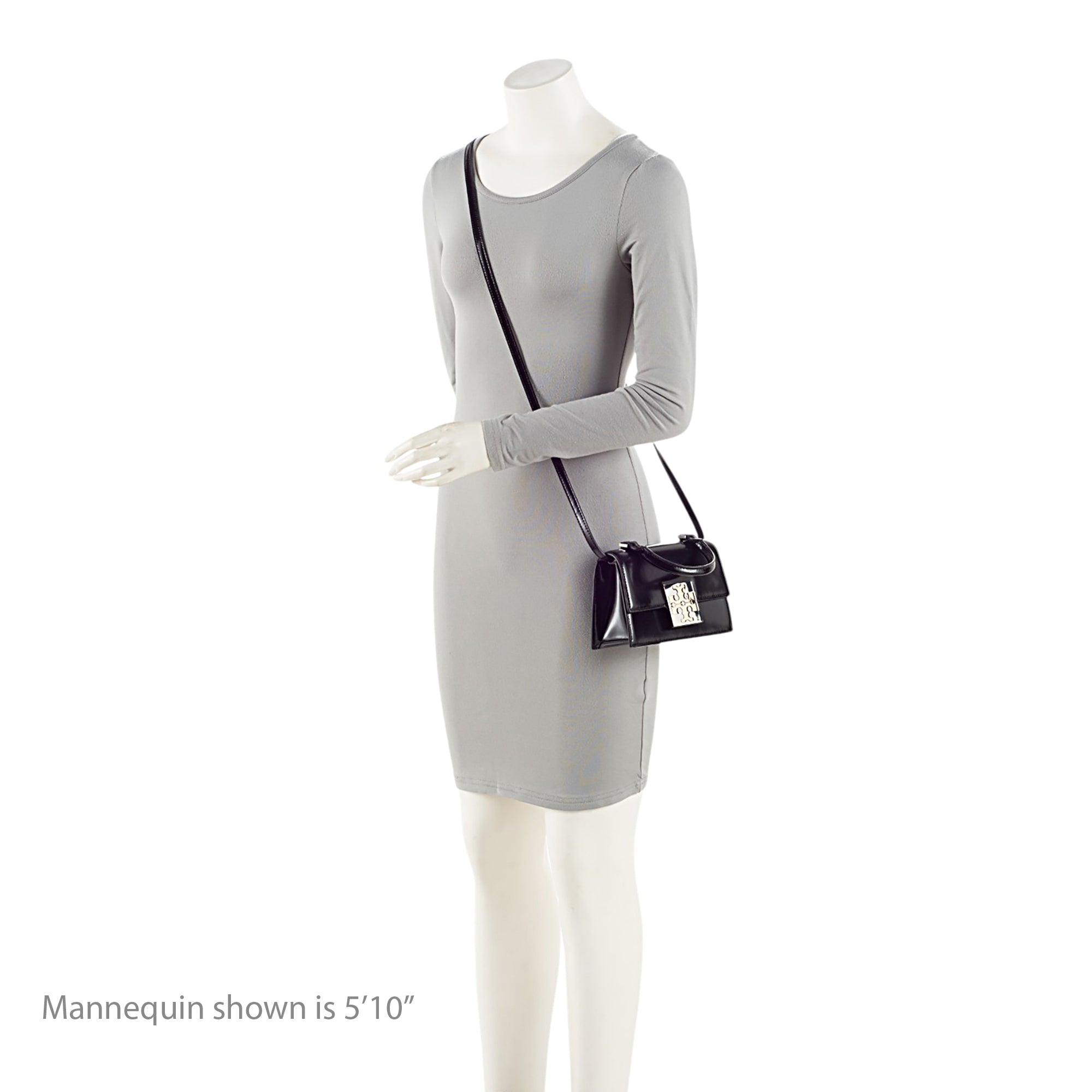 Tory Burch Patent Leather Bon Bon Mini Top Handle