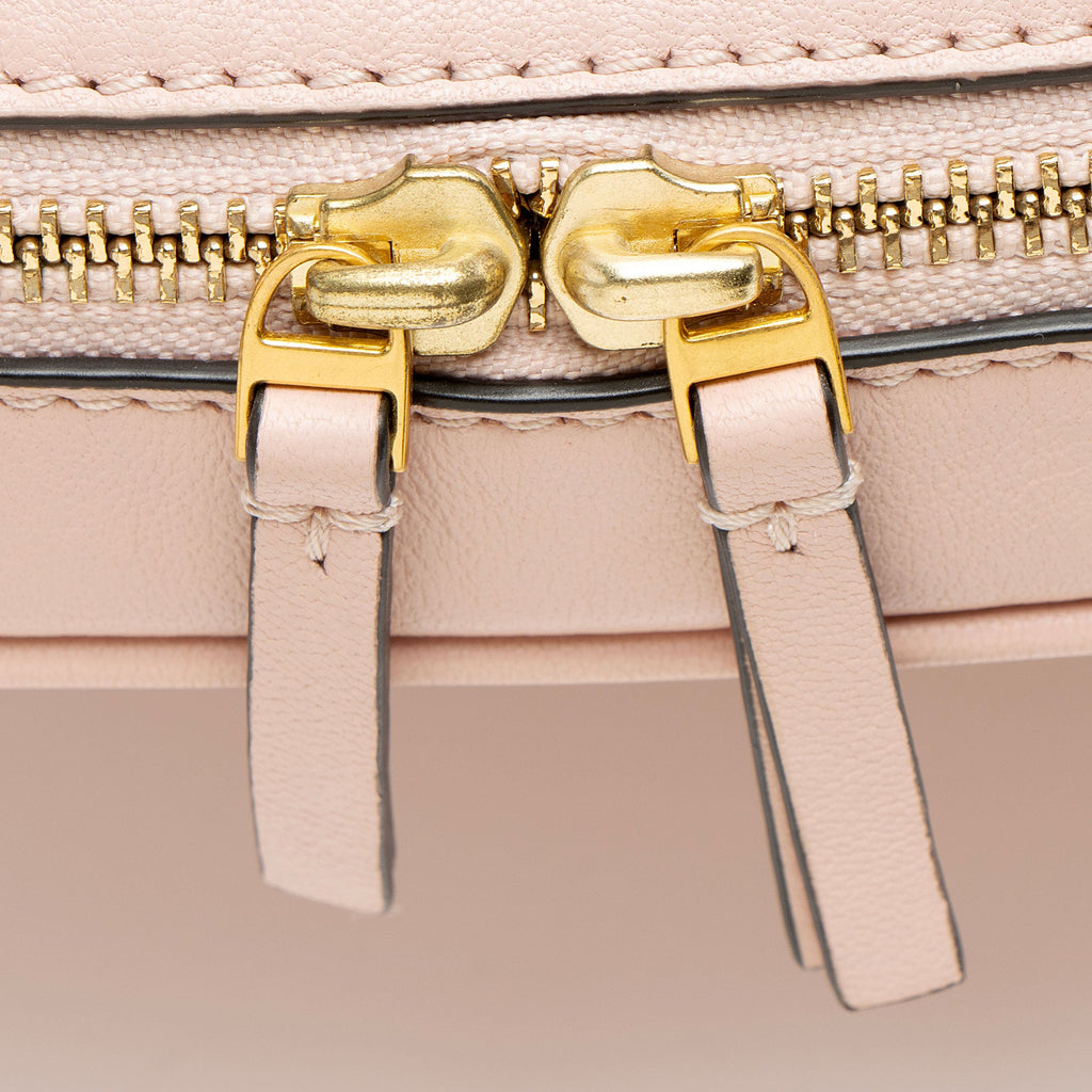 Tory Burch Chevron Leather Alexa Stitch Camera Bag
