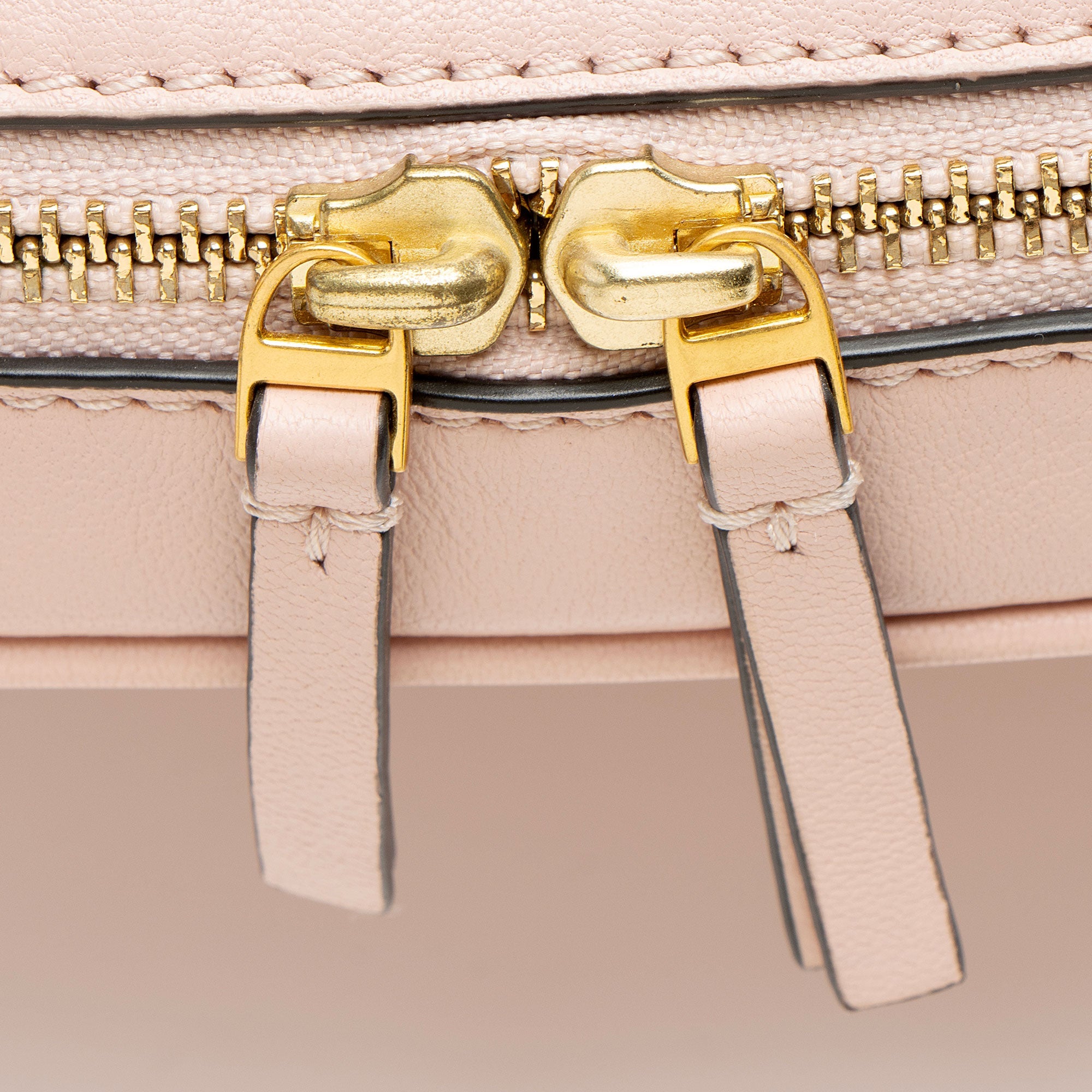 Tory Burch Chevron Leather Alexa Stitch Camera Bag