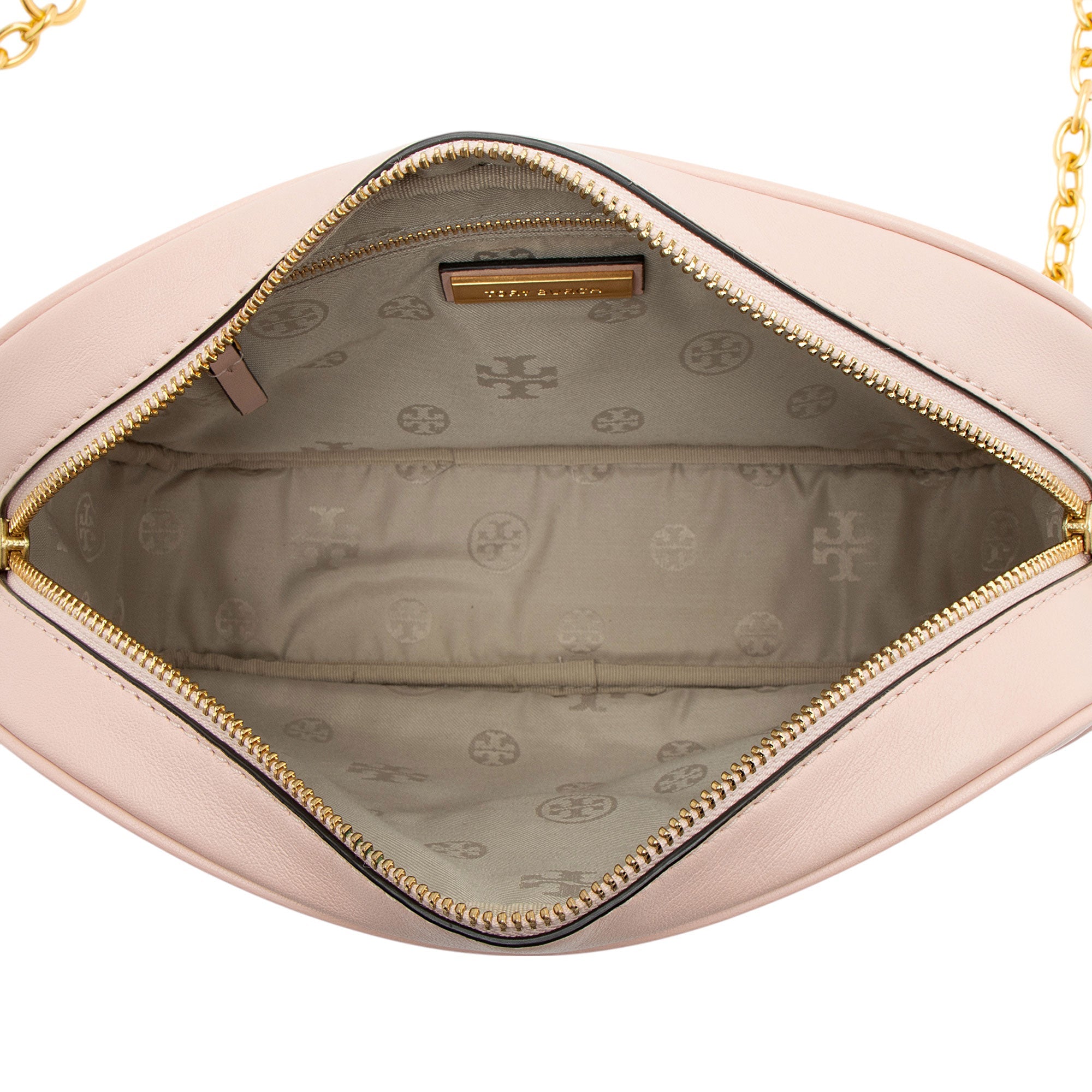 Tory Burch Chevron Leather Alexa Stitch Camera Bag