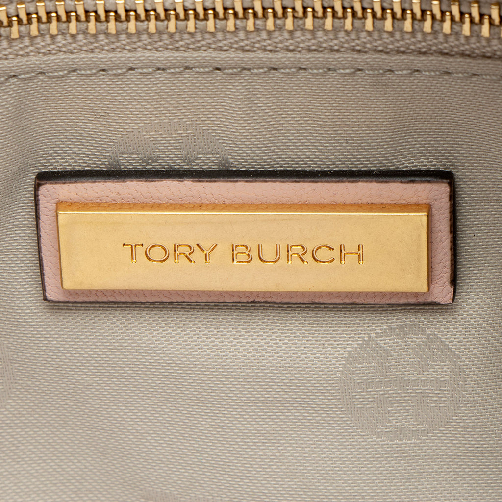 Tory Burch Chevron Leather Alexa Stitch Camera Bag