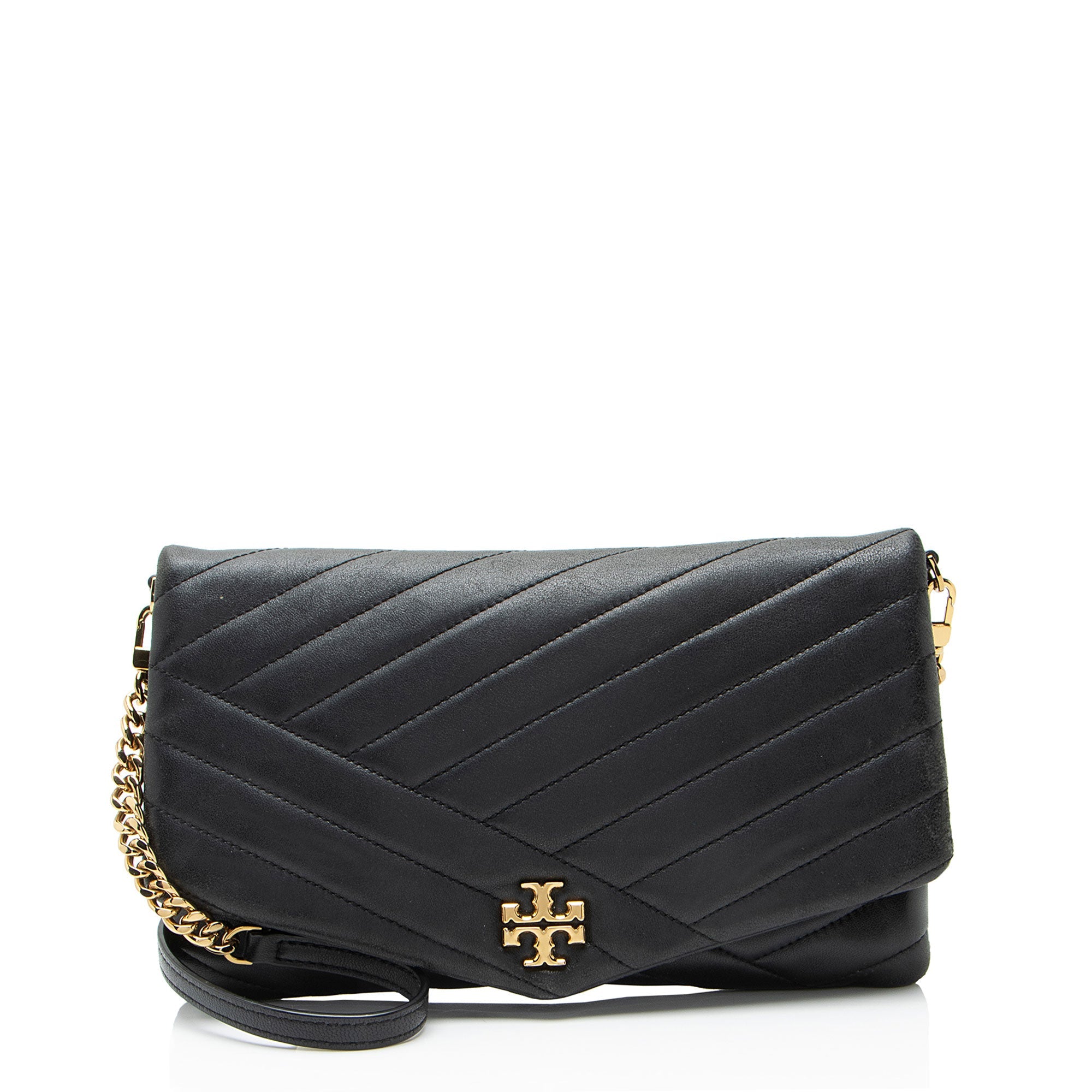 Tory Burch Chevron Leather Kira Clutch