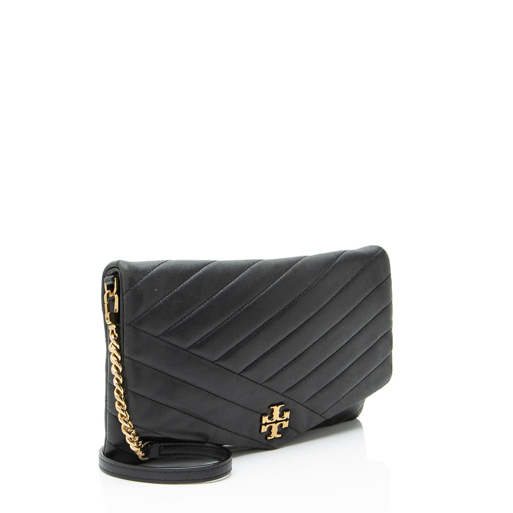 Tory Burch Chevron Leather Kira Clutch