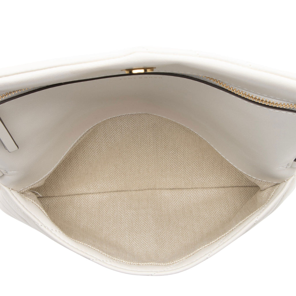 Tory Burch Chevron Leather Kira Clutch