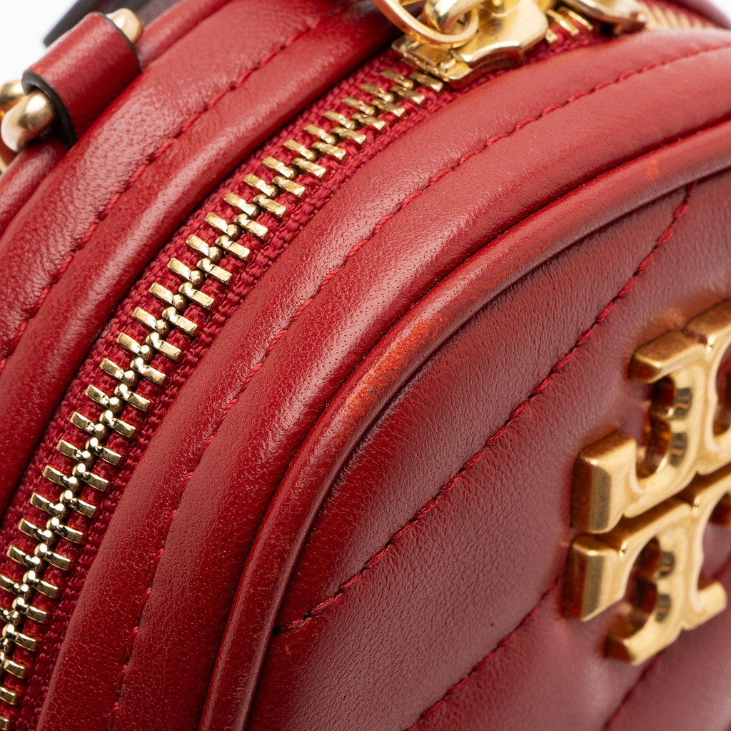 Tory Burch Chevron Leather Kira Mini Crossbody