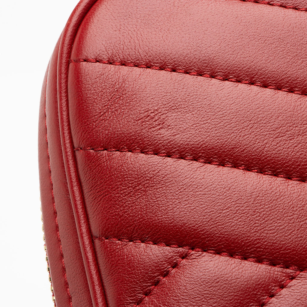 Tory Burch Chevron Leather Kira Mini Crossbody