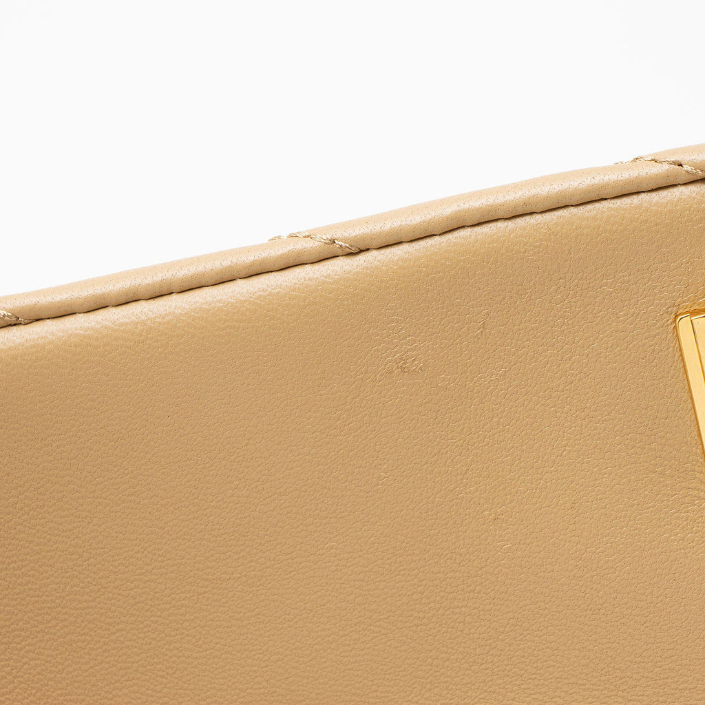 Tory Burch Chevron Leather Kira Small Flap Bag