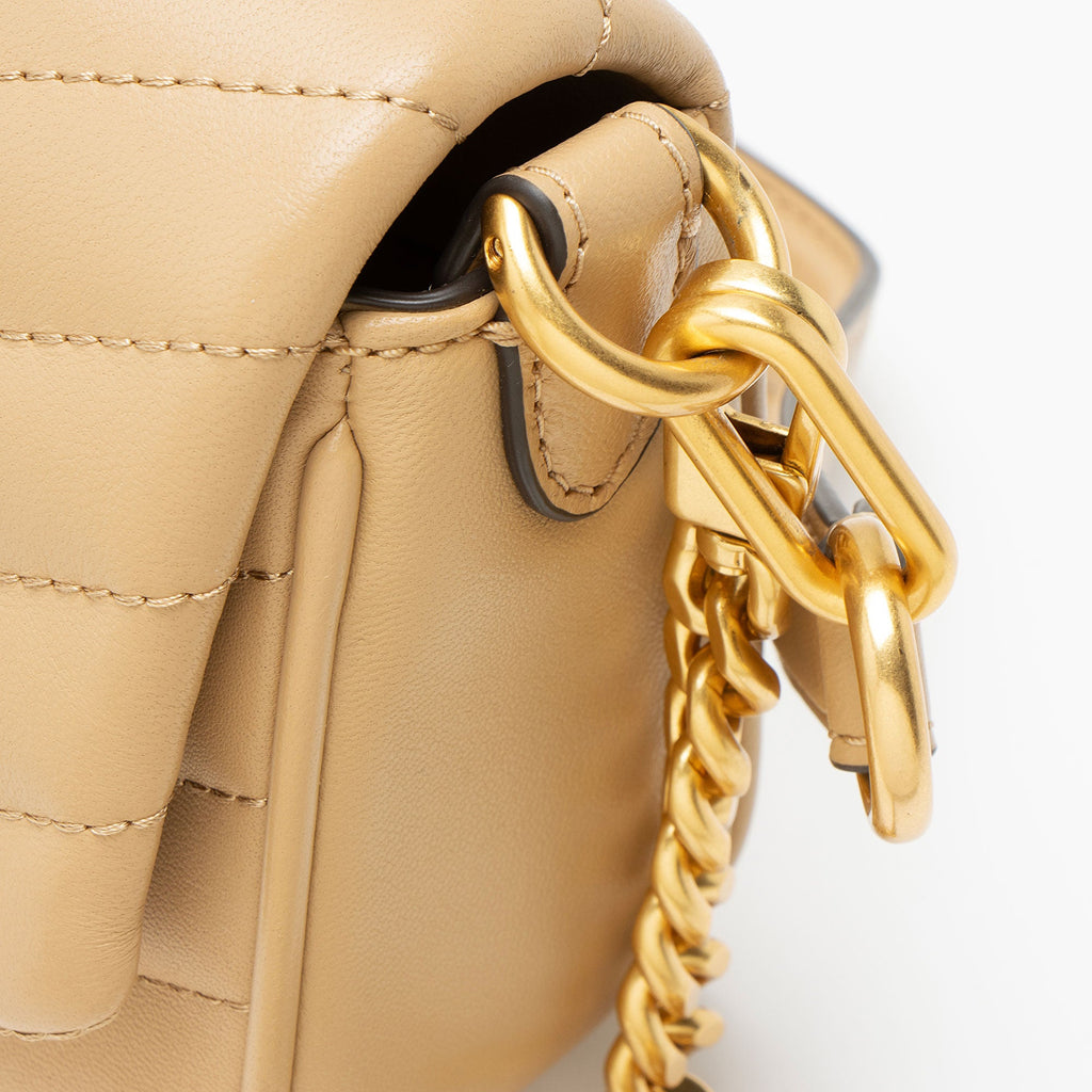 Tory Burch Chevron Leather Kira Small Flap Bag