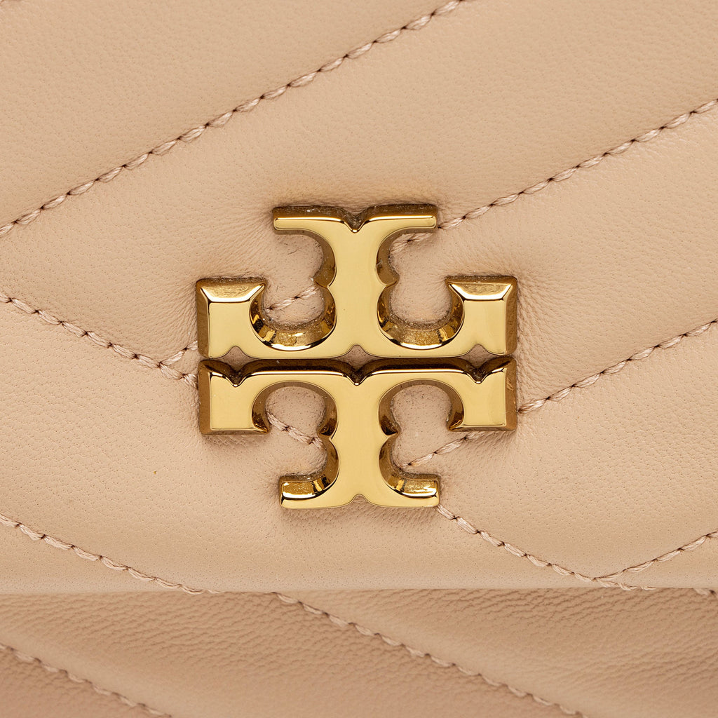 Tory Burch Chevron Leather Kira Small Shoulder Bag