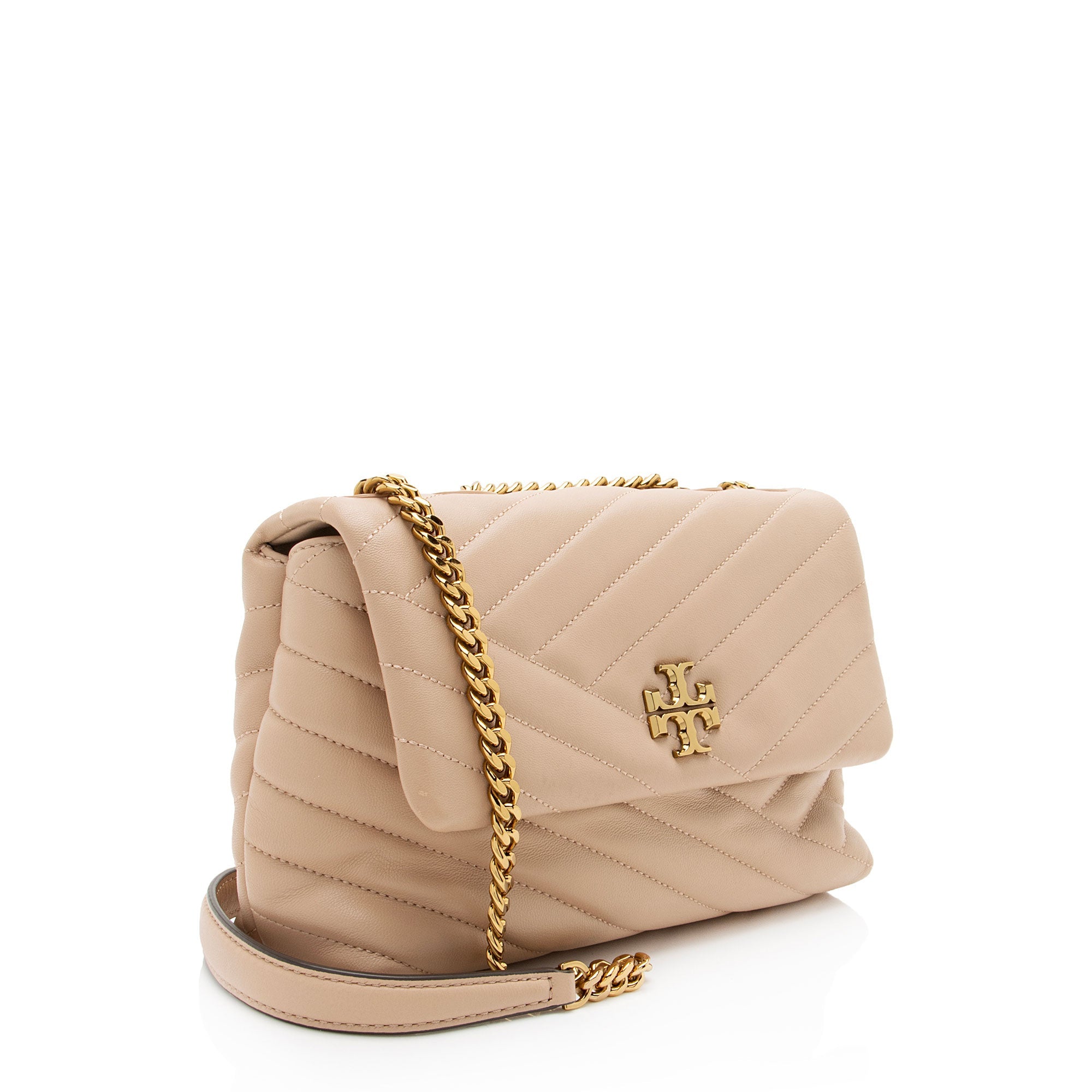 Tory Burch Chevron Leather Kira Small Shoulder Bag