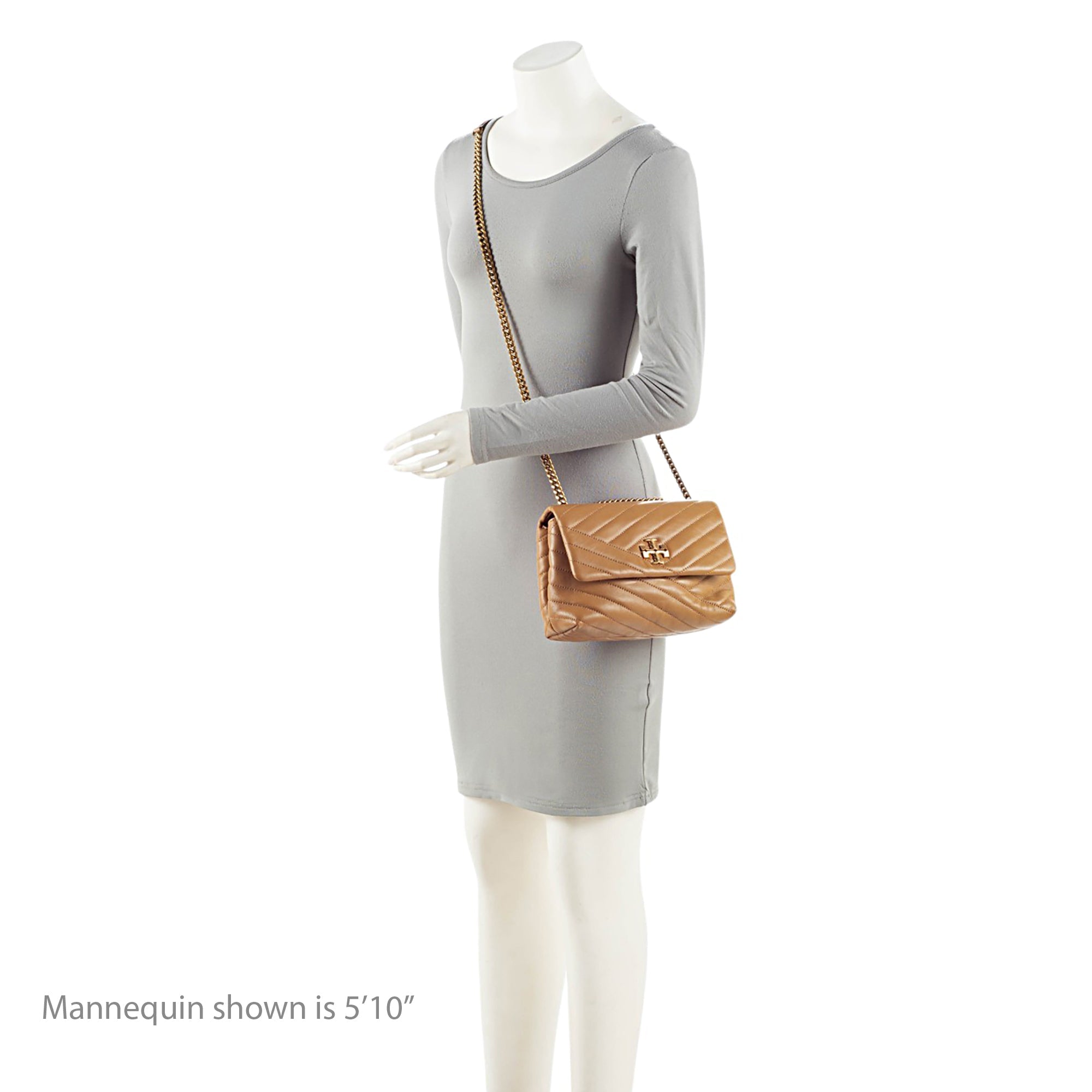 Tory Burch Chevron Leather Kira Small Shoulder Bag