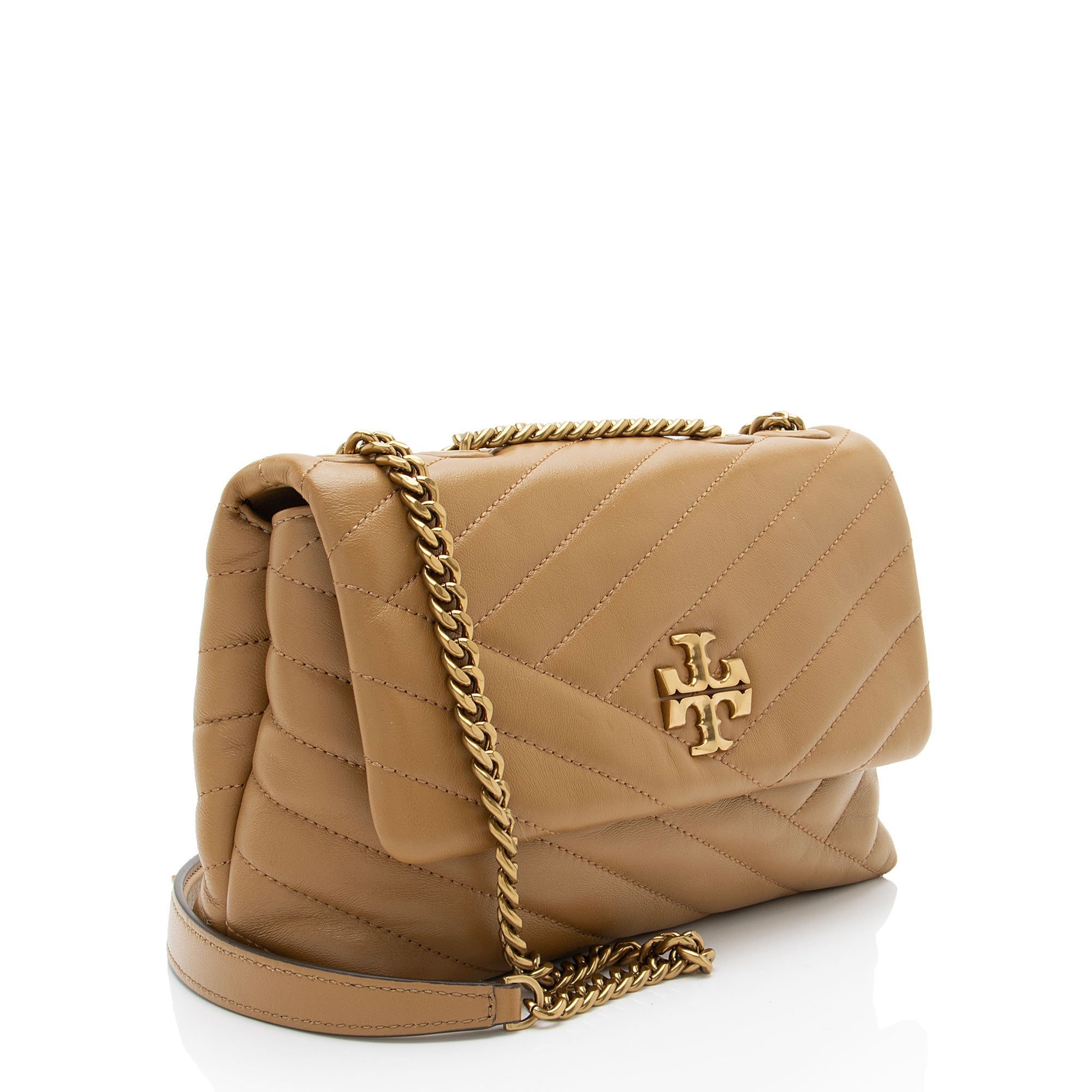 Tory Burch Chevron Leather Kira Small Shoulder Bag