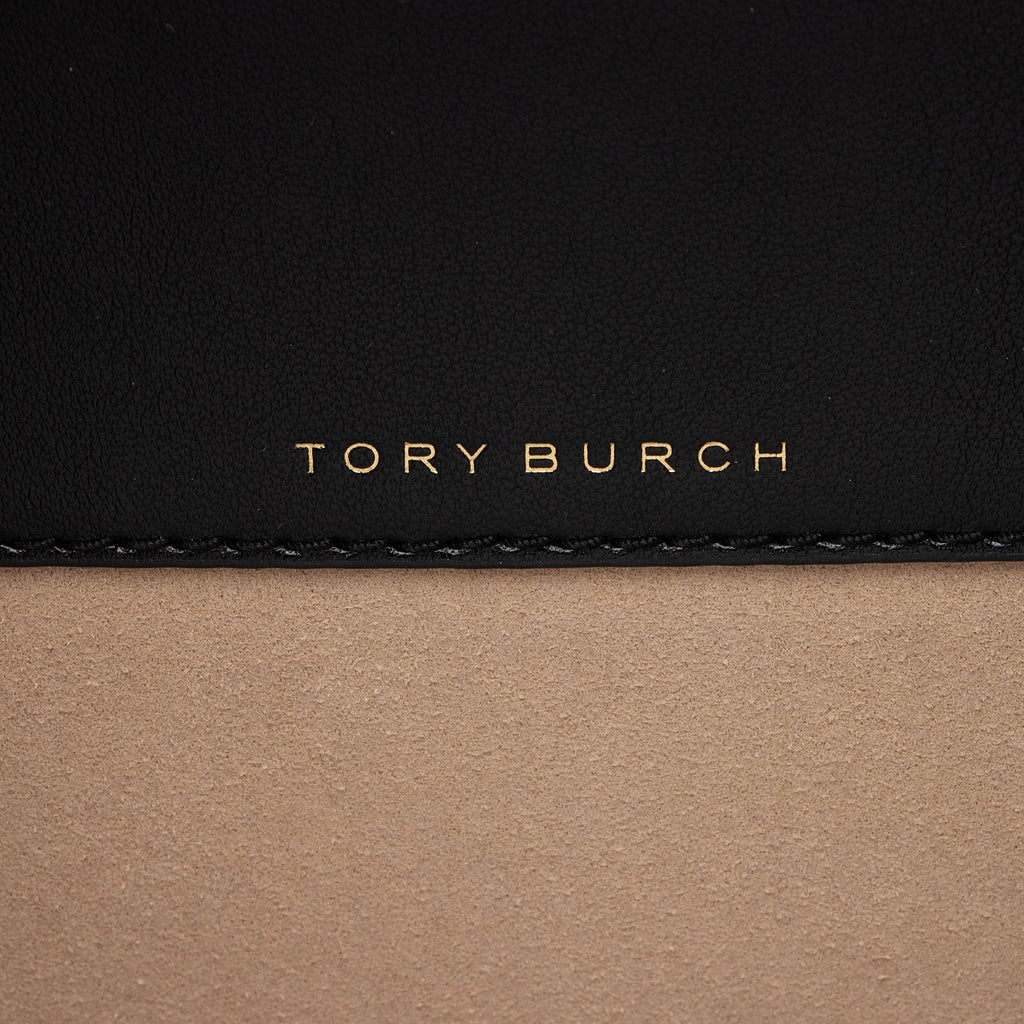 Tory Burch Embossed Leather T Monogram Shoulder Bag