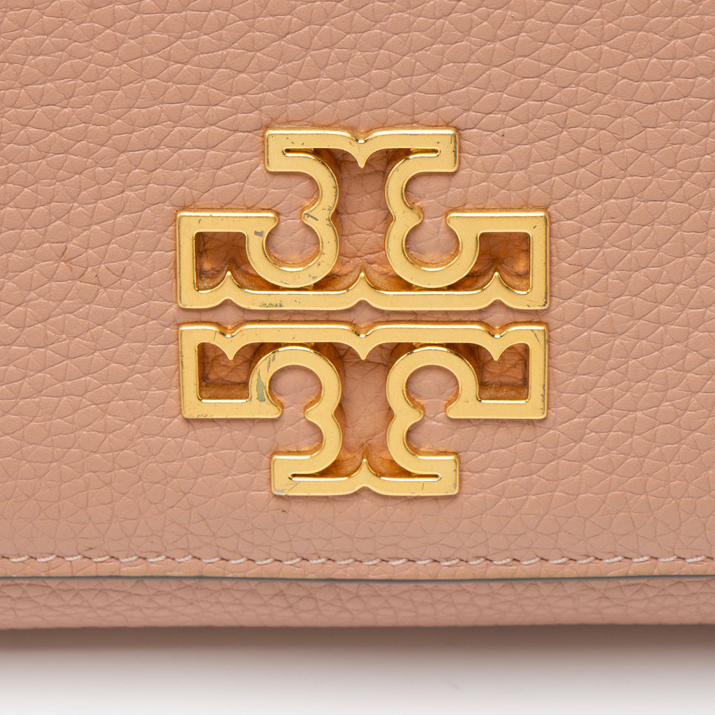 Tory Burch Leather Britten Combo Crossbody