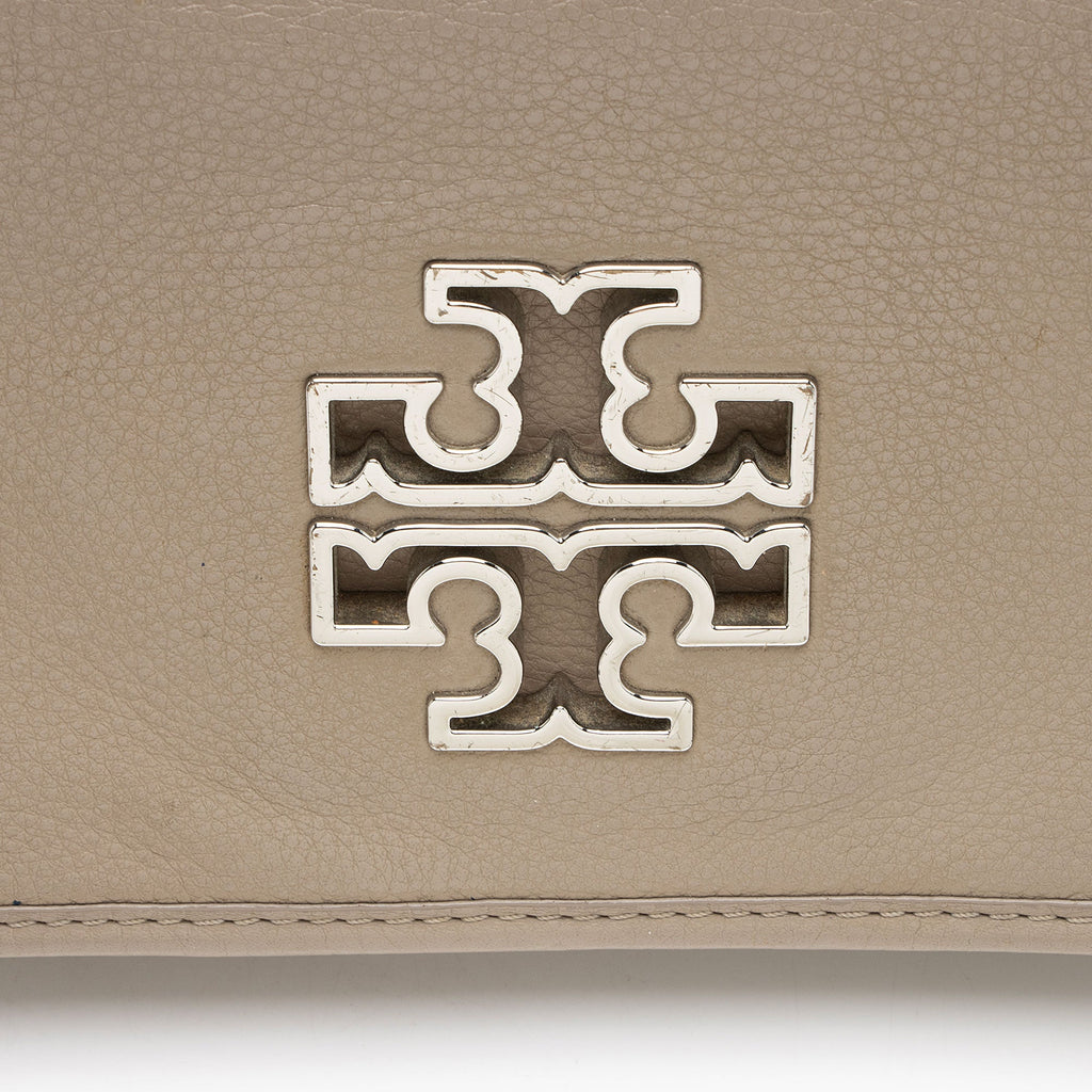 Tory Burch Leather Britten Combo Crossbody