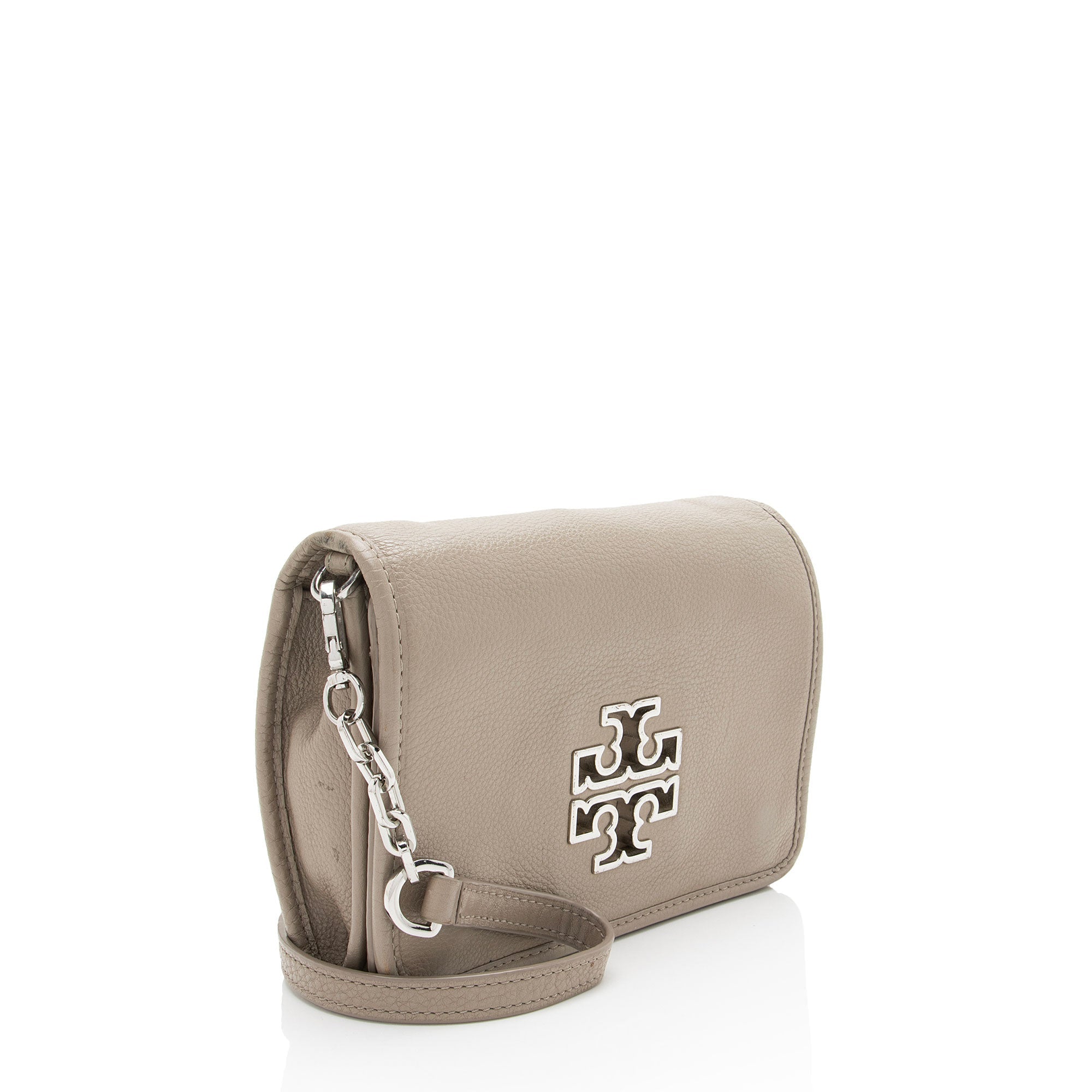 Tory Burch Leather Britten Combo Crossbody