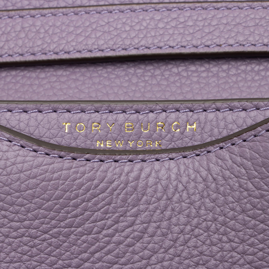 Tory Burch Leather Britten Saddle Small Crossbody