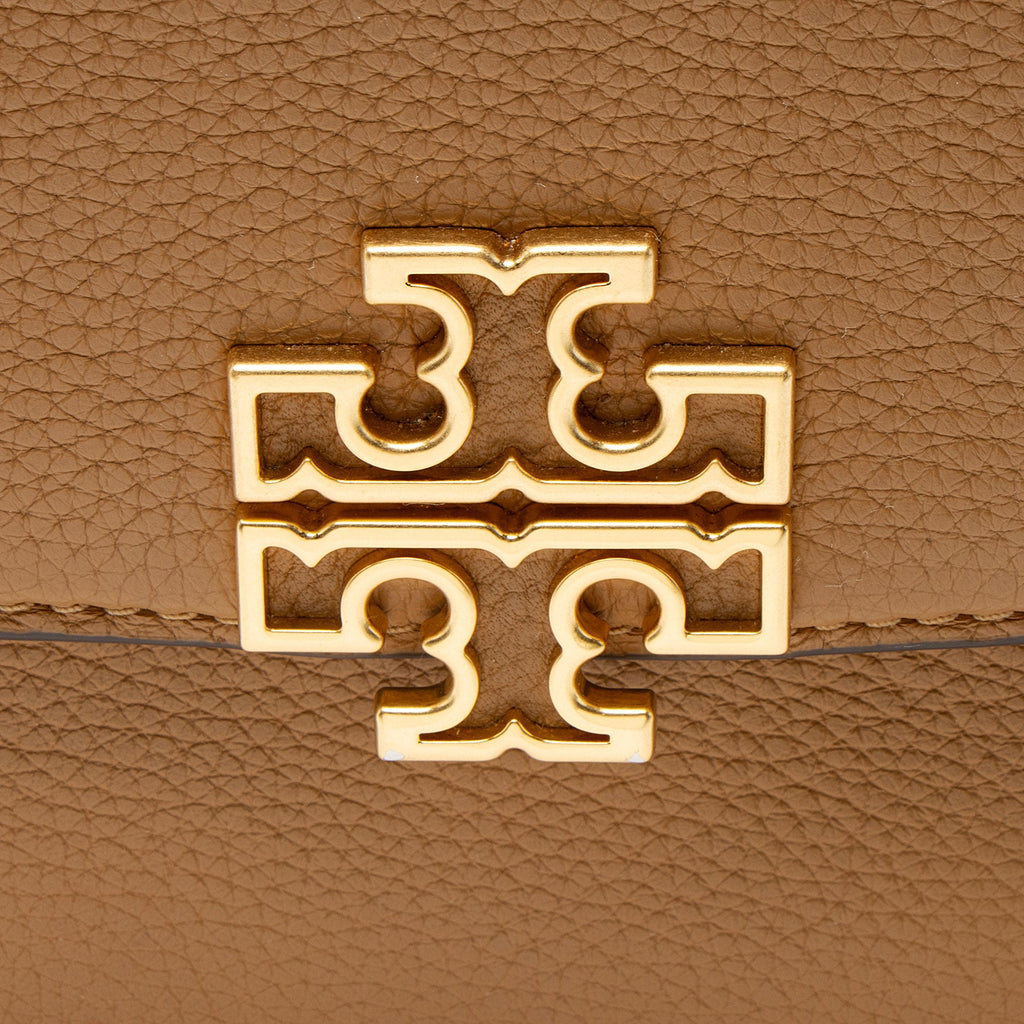 Tory Burch Leather Britten Small Shoulder Bag