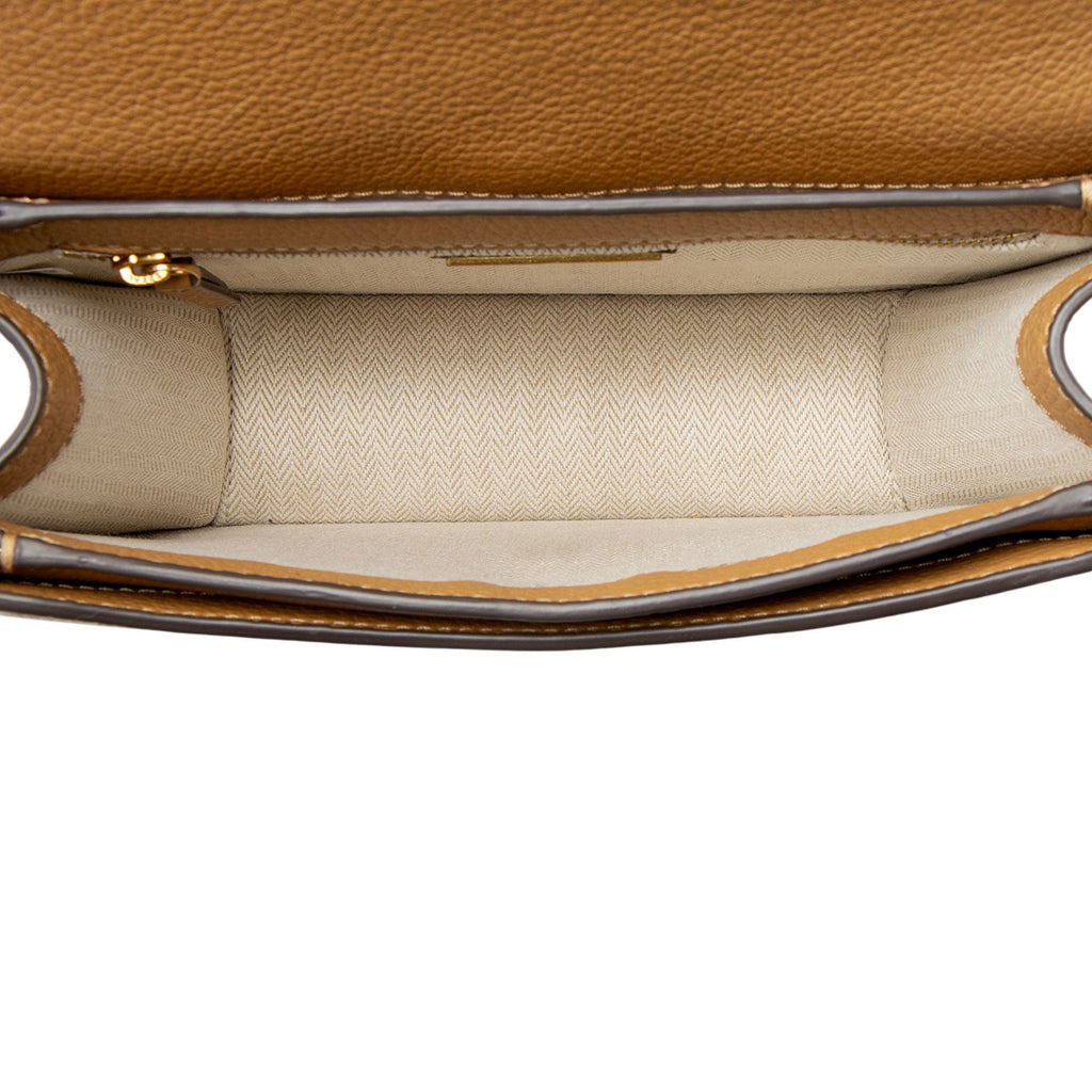 Tory Burch Leather Britten Small Shoulder Bag