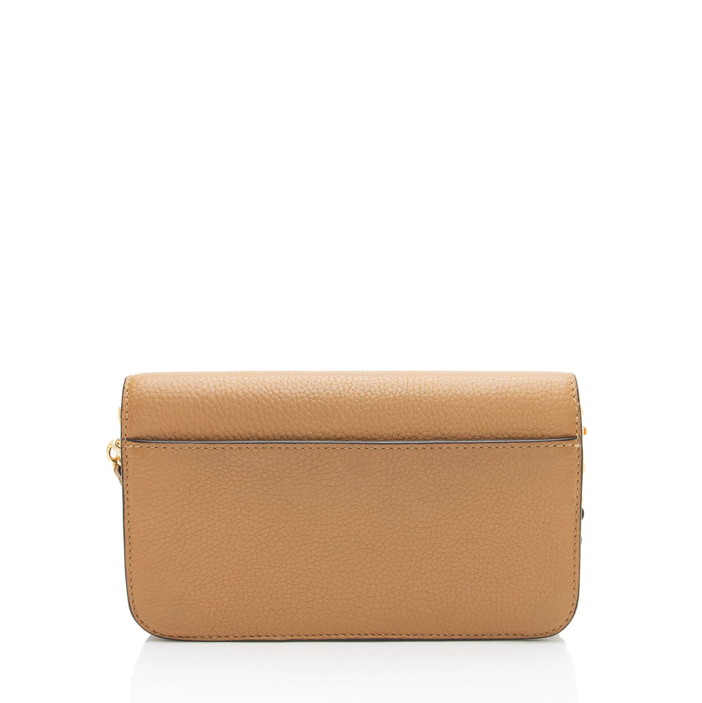 Tory Burch Leather Britten Wallet on Chain