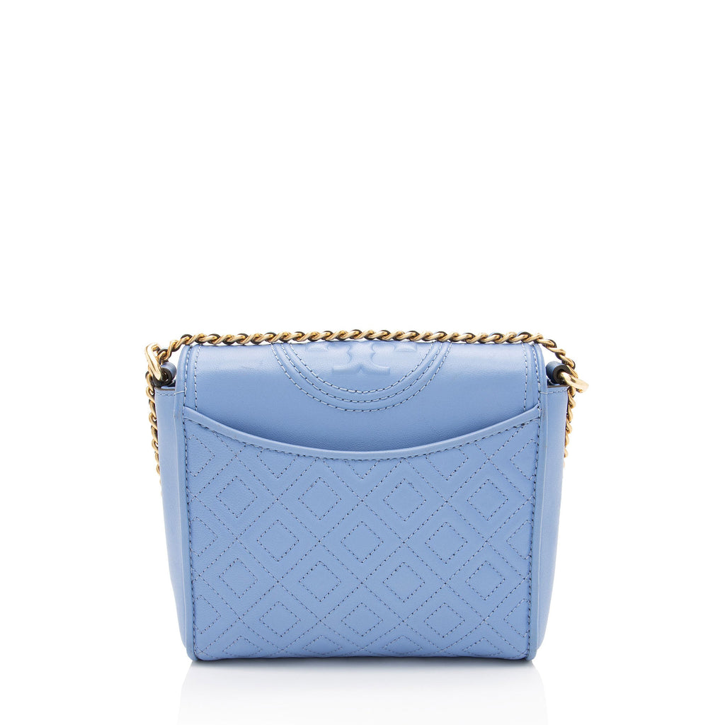 Tory Burch Leather Fleming Box Crossbody