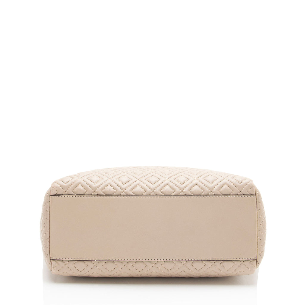 Tory Burch Leather Fleming Chain Tote