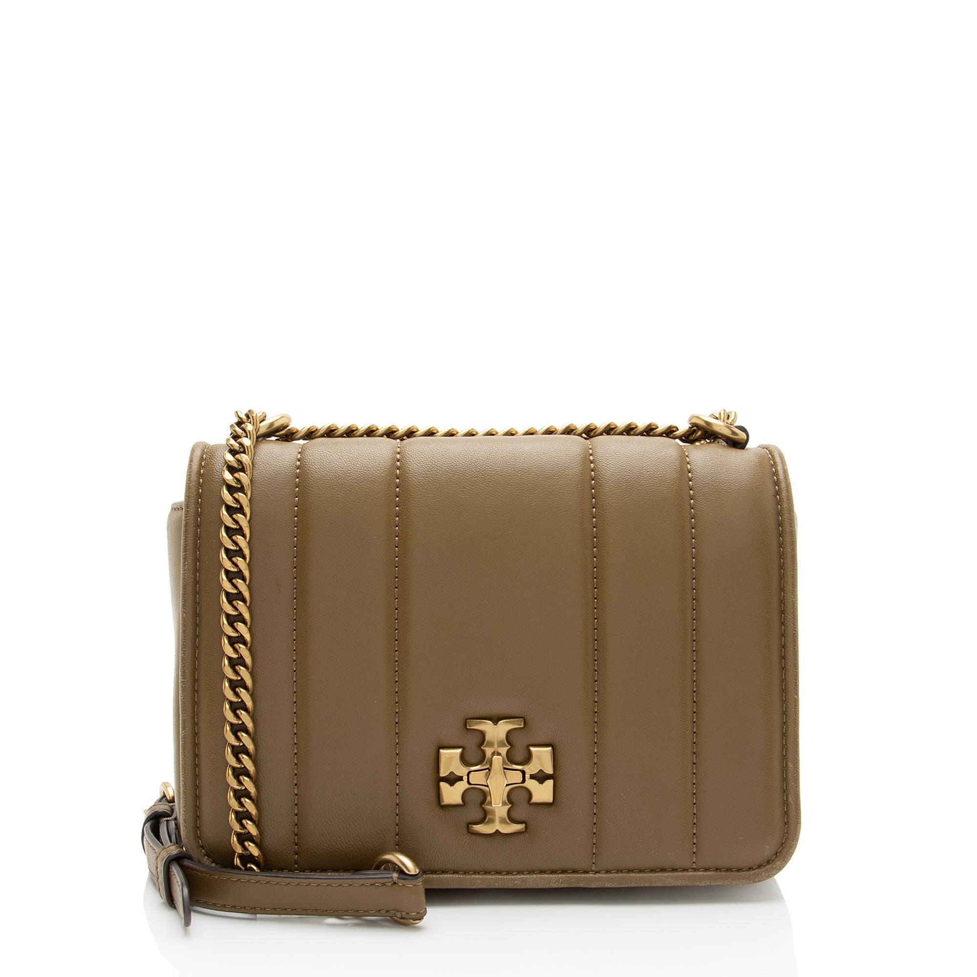 Tory Burch Leather Kira Chain Shoulder Bag