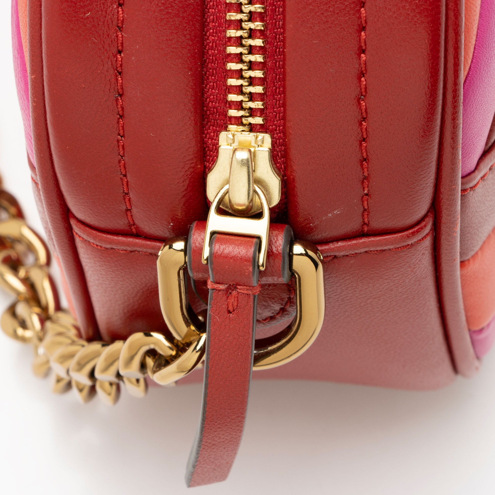 Tory Burch Leather Kira Colorblock Small Camera Bag