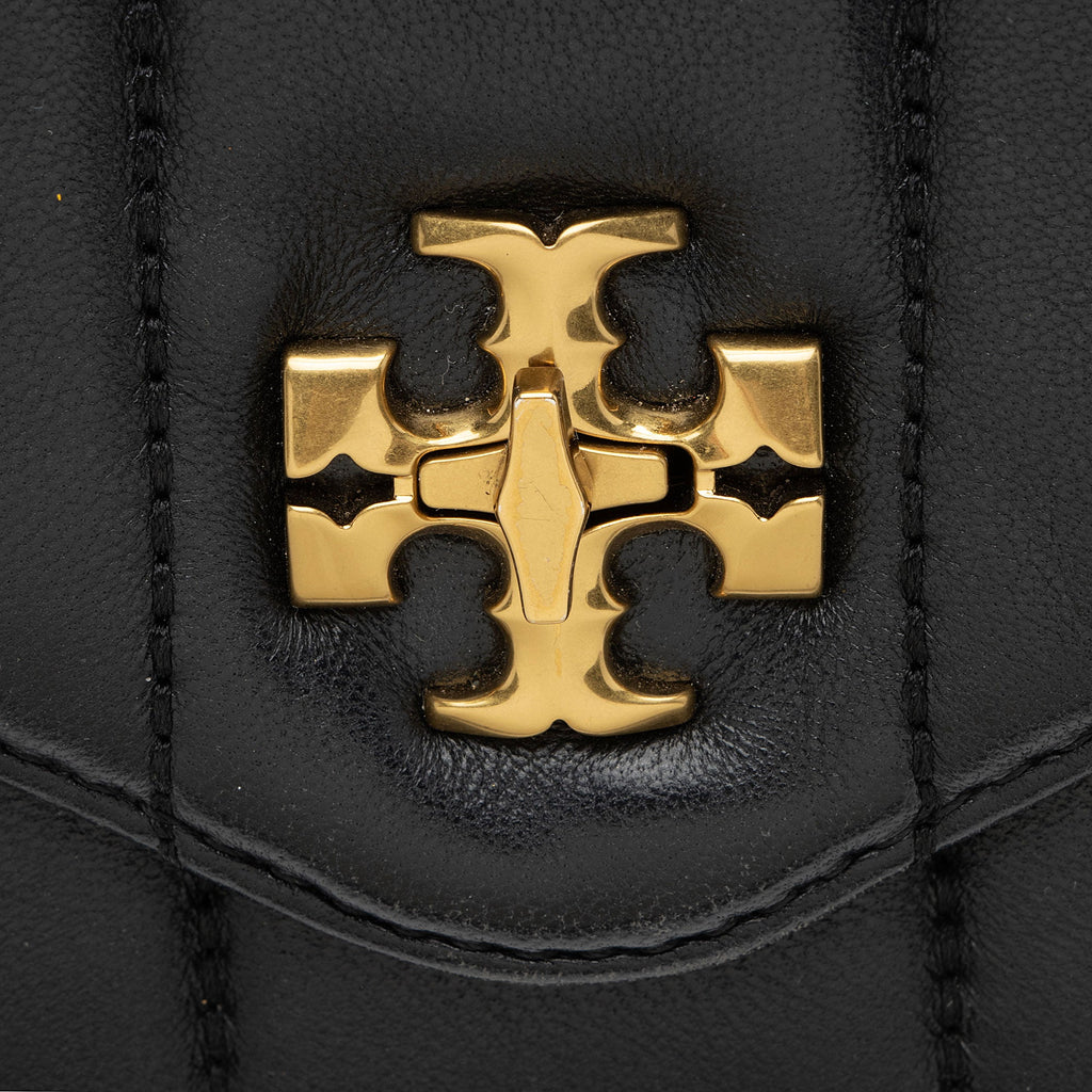 Tory Burch Leather Kira Square Crossbody