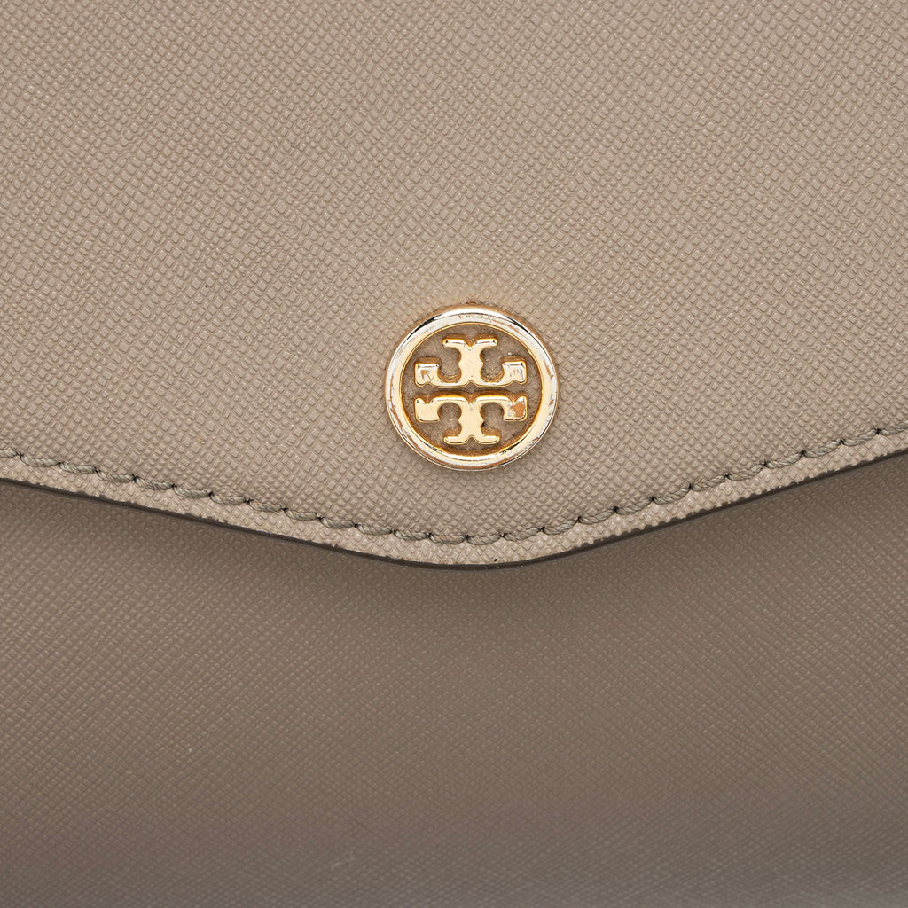Tory Burch Leather Robinson Small Top Handle