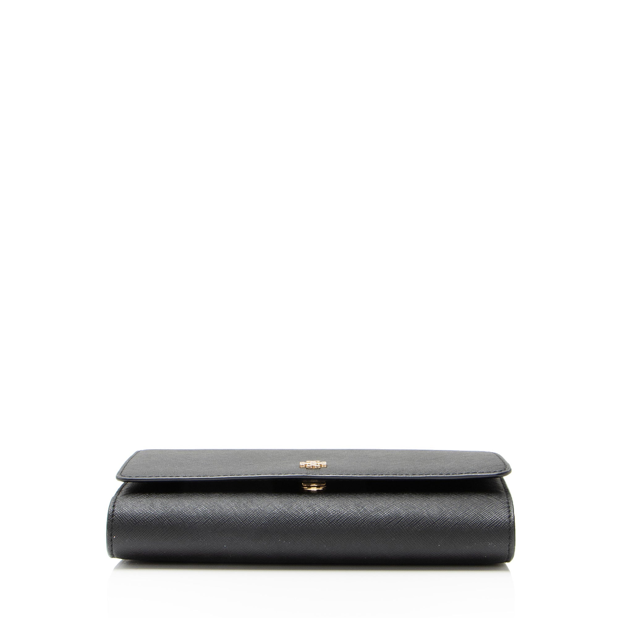 Tory Burch Leather Robinson Wallet on Chain