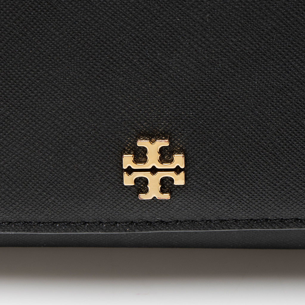 Tory Burch Leather Robinson Wallet on Chain