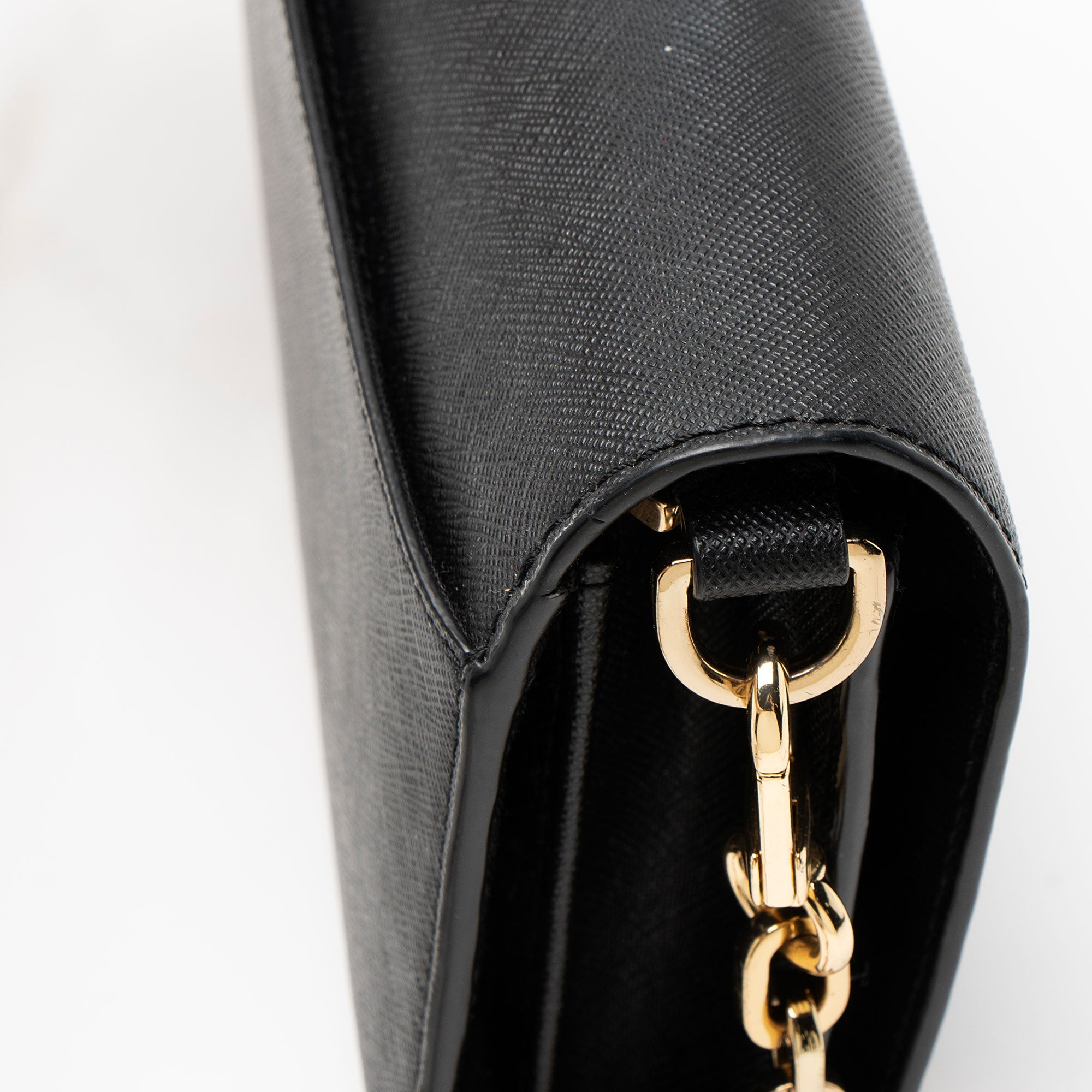 Tory Burch Leather Robinson Wallet on Chain