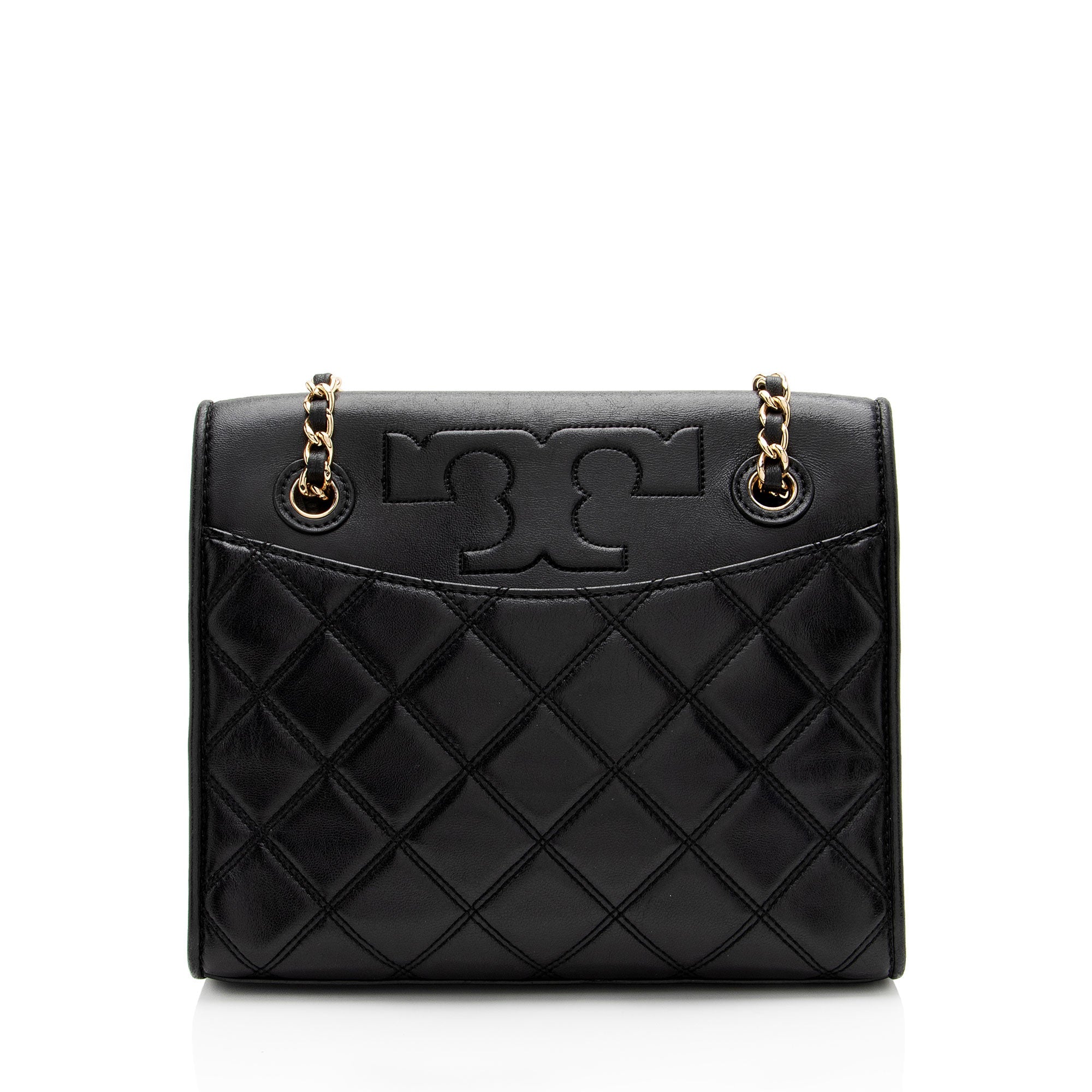 Tory Burch Leather Savannah Chain Shoulder Bag