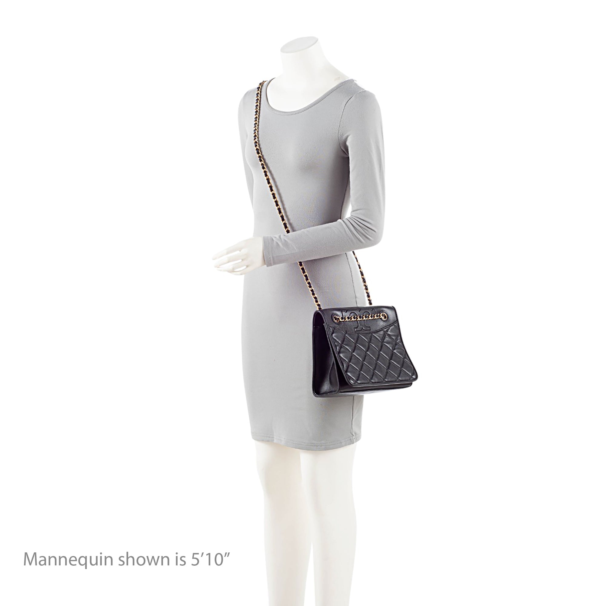 Tory Burch Leather Savannah Chain Shoulder Bag