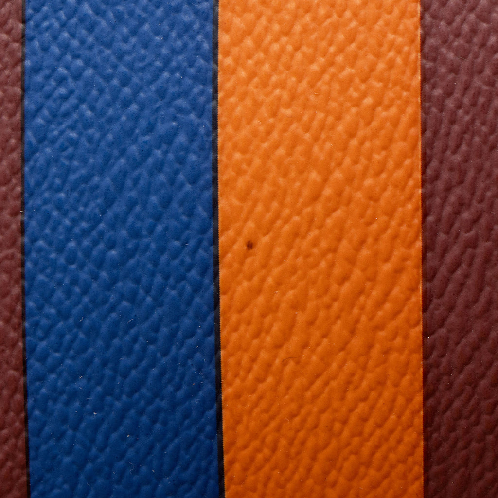 Tory Burch Leather Striped Kerrington Shopper Tote